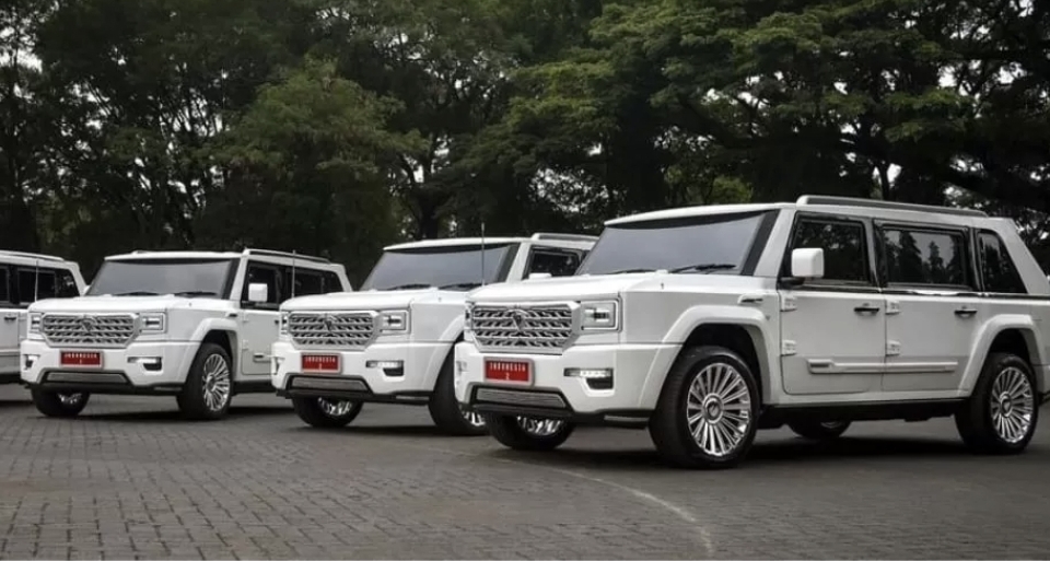 Dengan desain tangguh, transmisi manual 6-speed, dan kemampuan menjelajah hingga 700 km, Maung diharapkan menjadi simbol kemandirian teknologi Indonesia. (istimewa)