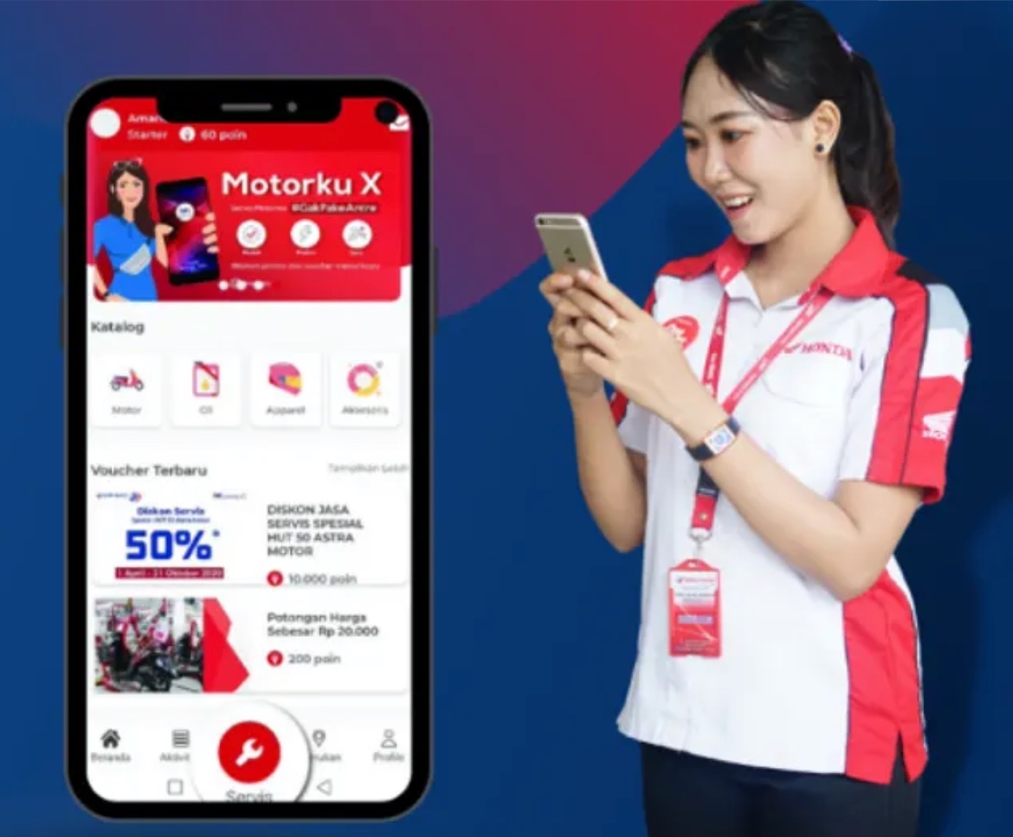 Aplikasi Motorku X, Membeli Motor Honda jadi Lebih Mudah