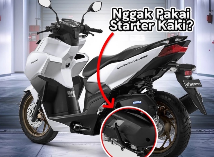 Sepeda Motor Honda Kini Tanpa Starter Kaki, Inovasi Modern untuk Kenyamanan dan Efisiensi Berkendara