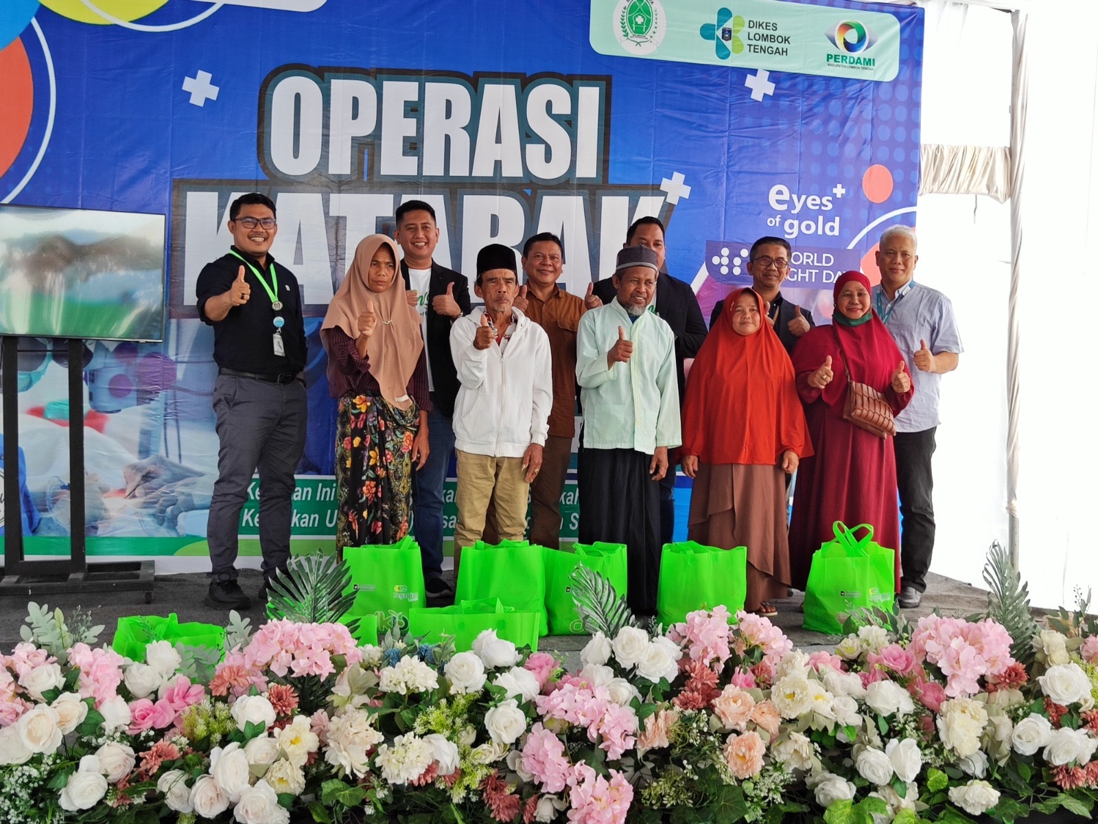 Operasi katarak gratis oleh pegadaian