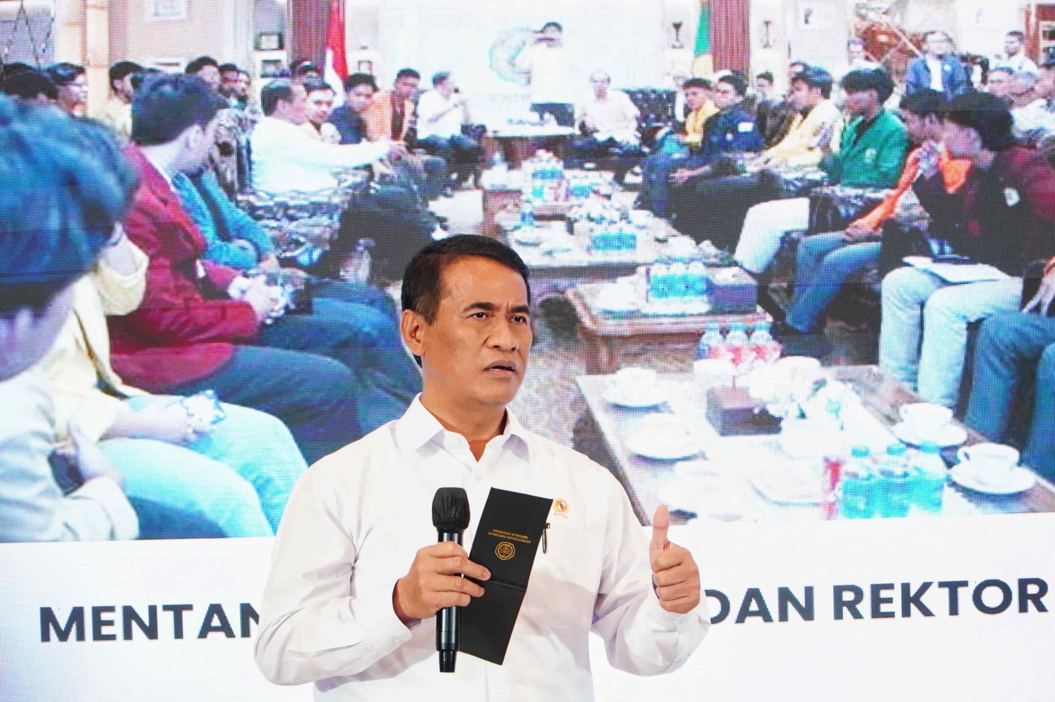 Menteri Pertanian (Mentan)/Kepala Bapanas Andi Amran Sulaiman.