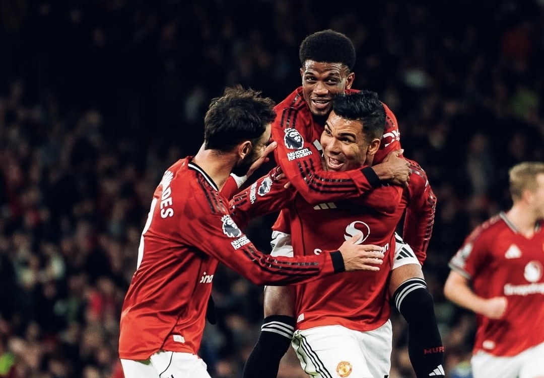 Manchester United pesta gol di Old Trafford. Setan Merah tampil menggila saat melibas Brighton 4-2.  (Foto: instagram)