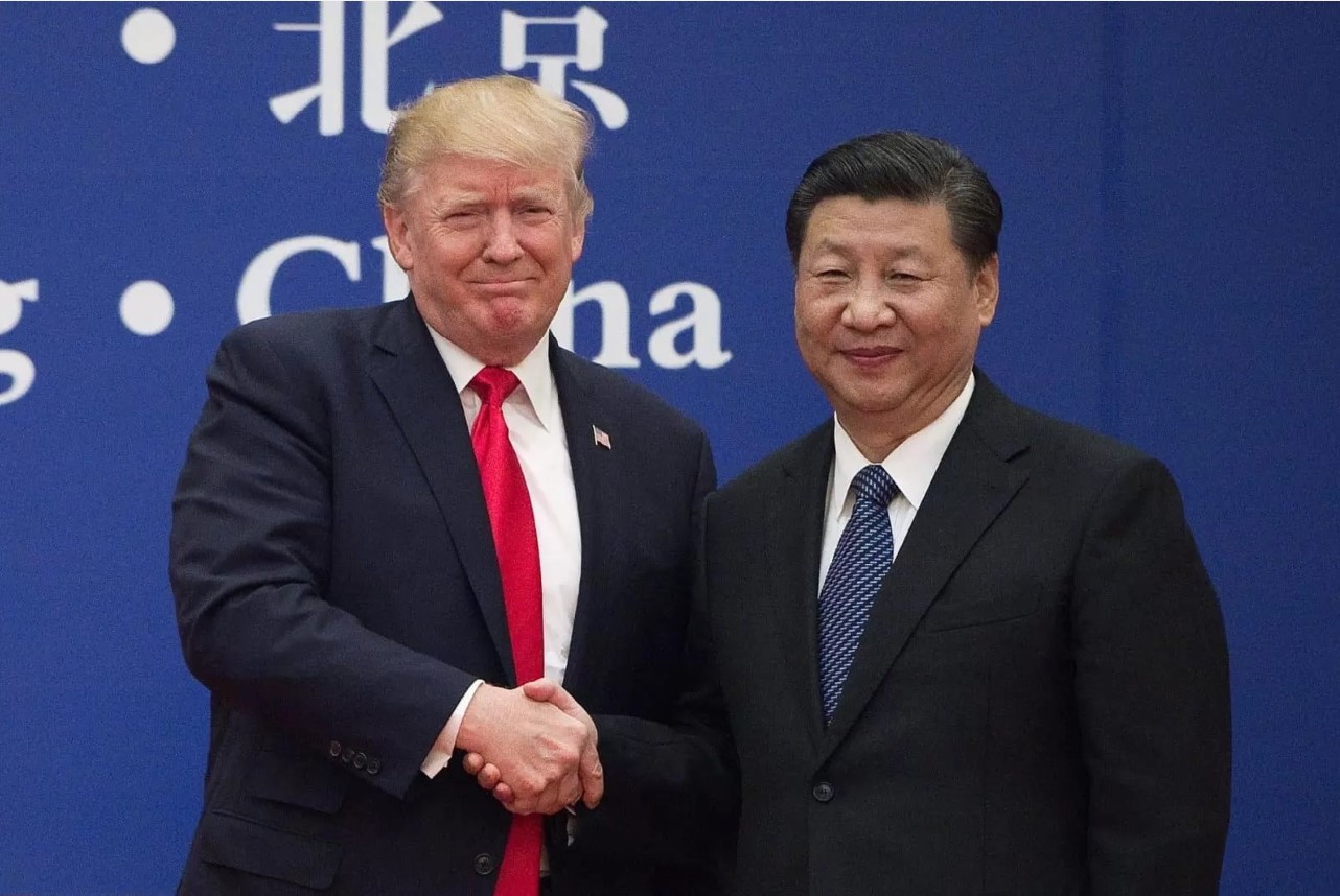 AKAN BERTEMU LAGI: Presiden AS Donald Trump saat bertemu dengan Presiden Tiongkok Xi Jinping beberapa waktu. Lusa keduanya dijadwalkan kembali bertemu lusa.