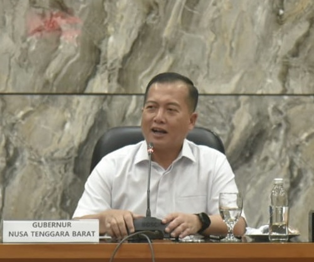 Gubernur NTB Lalu Muhammad Iqbal