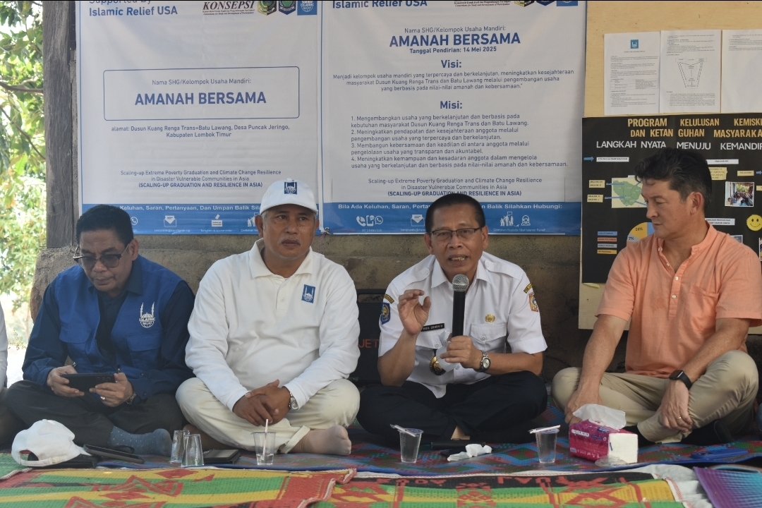 Investasi Pendayagunaan Zakat Rp20 Milyar, Islamic Relief Bangun Model Pengentasan Kemiskinan Ekstrim di Indonesia&nbsp;