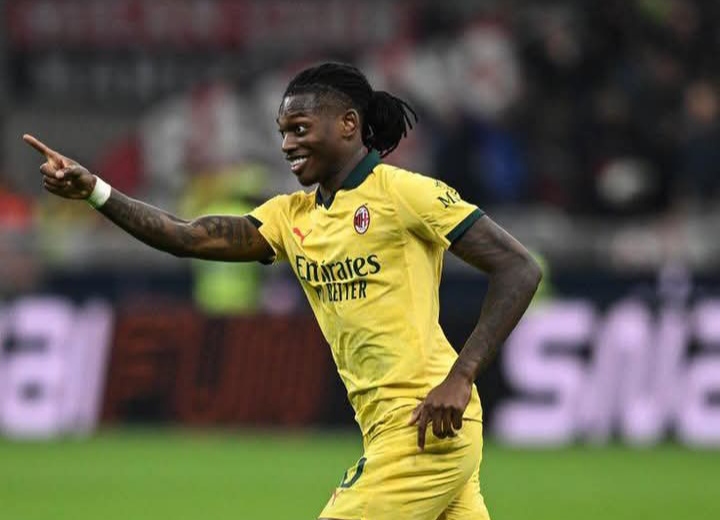 Striker AC Milan Rafael Leao.