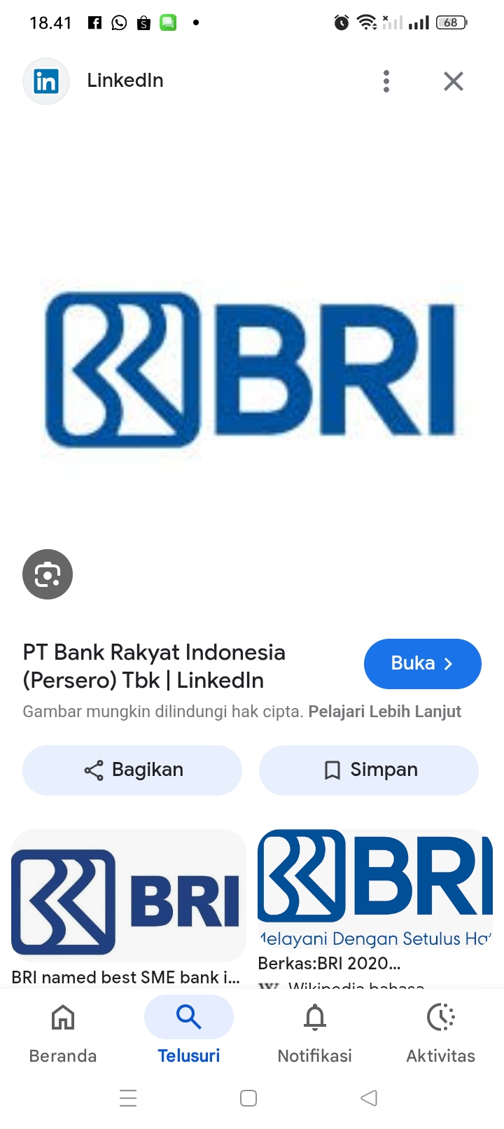 Bank Rakyat Indonesia (BRI) tengah membuka lowongan kerja besar-besaran. Ada 15 posisi yang ditawarkan melalui BRilian Banking Associate Program (BBAP).