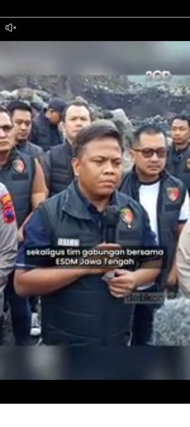 Tambang ilegal yang berada di lereng Gunung Merapi Kecamatan Srumbung, Kabupaten Magelang digerebek Bareskrim Polri.