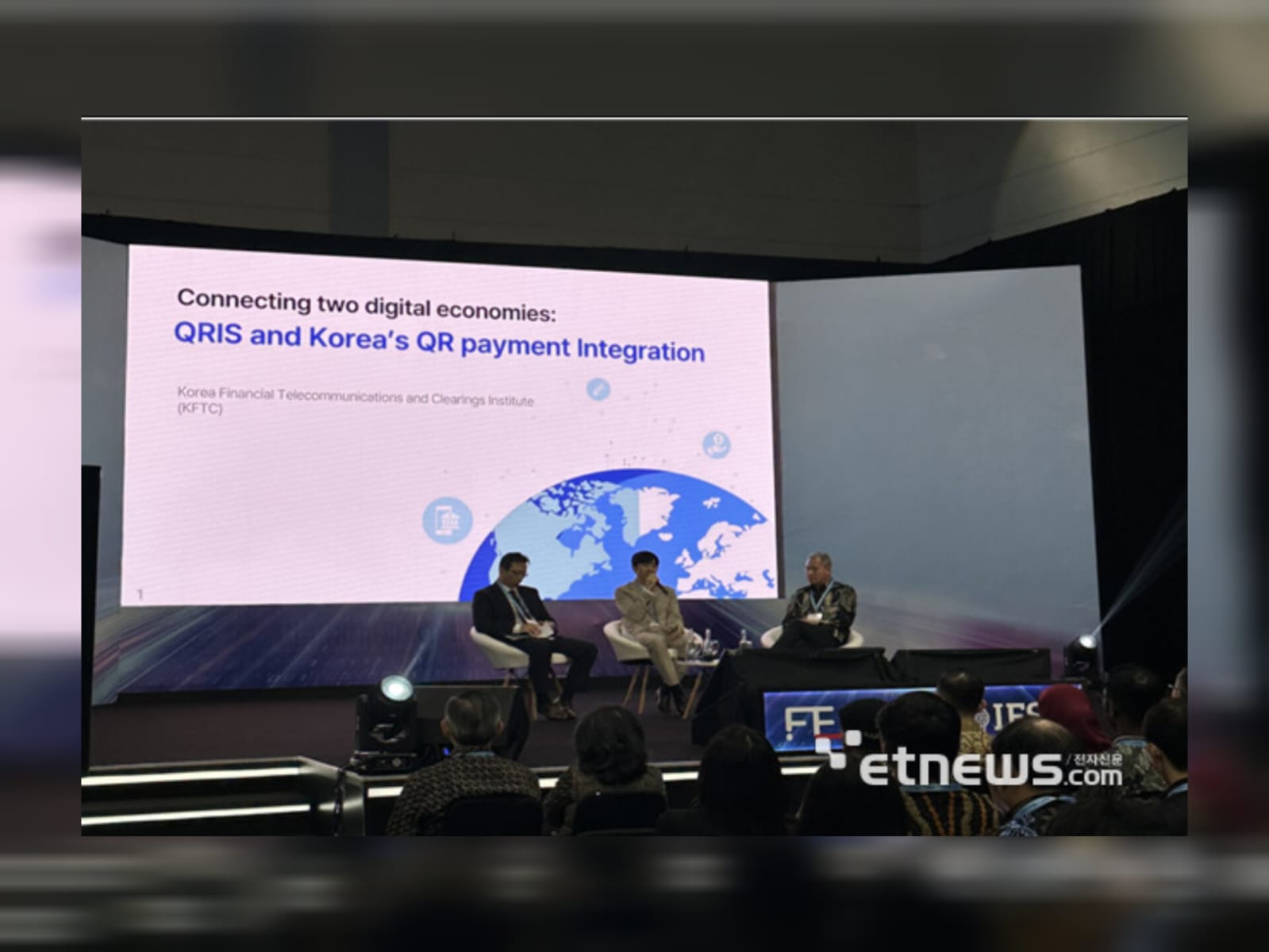 Festival Ekonomi Keuangan Digital Indonesia yang digelar pada 30 Oktober lalu di Korea Selatan.
