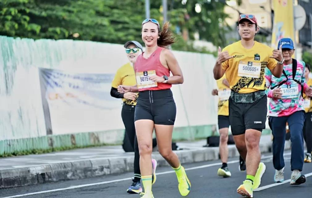 Ilustrasi lari 10 K.