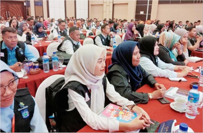 PELATIHAN: Para peserta merupakan tenaga pendamping KDKMP dari seluruh kabupaten/kota se-NTB.