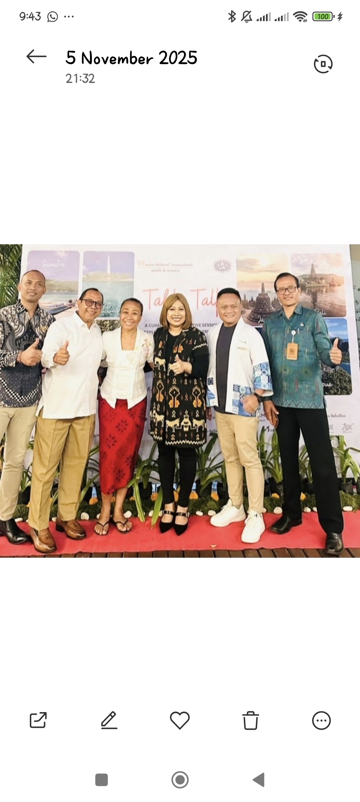 Swiss-Belhotel International Bali Region menggelar Table Talk 2025 du Kuta, Bali, Senin (3/11).