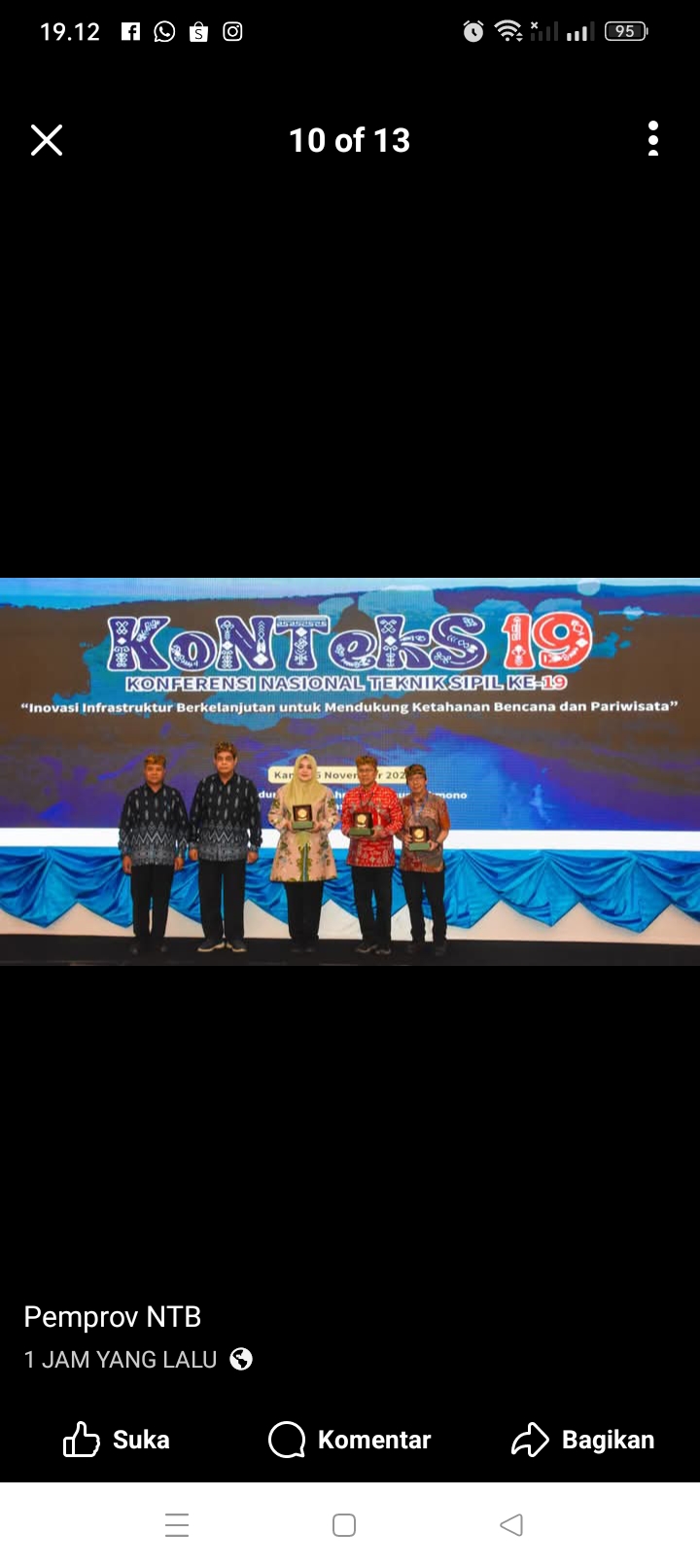 Wakil Gubernur Nusa Tenggara Barat (NTB), Indah Dhamayanti Putri hadir membuka acara yang berlangsung di Universitas Al Azhar, Mataram, Kamis (06/11).