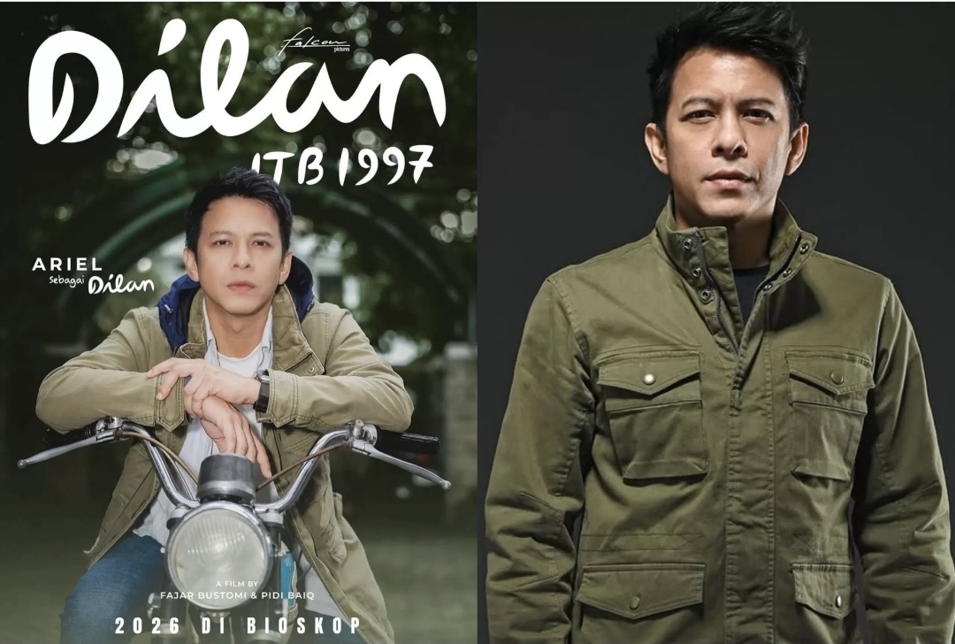 Ariel NOAH resmi jadi Dilan dalam dua film terbaru garapan mereka: &ldquo;Dilan ITB 1997&rdquo; dan &ldquo;Dilan Amsterdam.&rdquo; (ist)