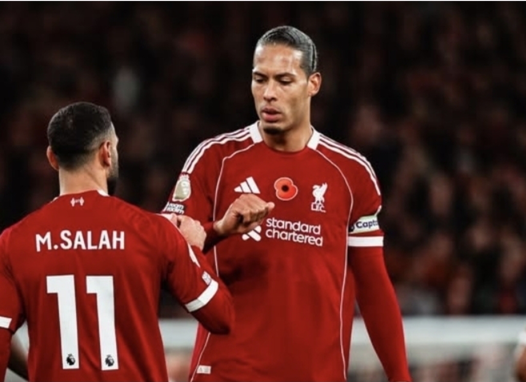 Mohamed Salah dan Virgil van Dijk  (Foto: instagram)