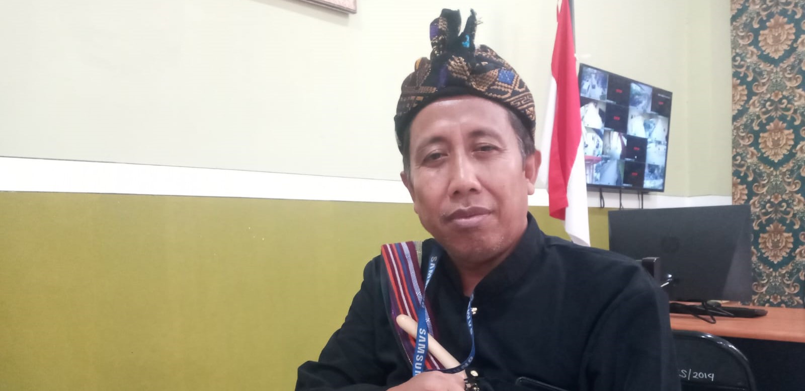 Kepala SMAN 1 Gerung M Ridwan Helmy