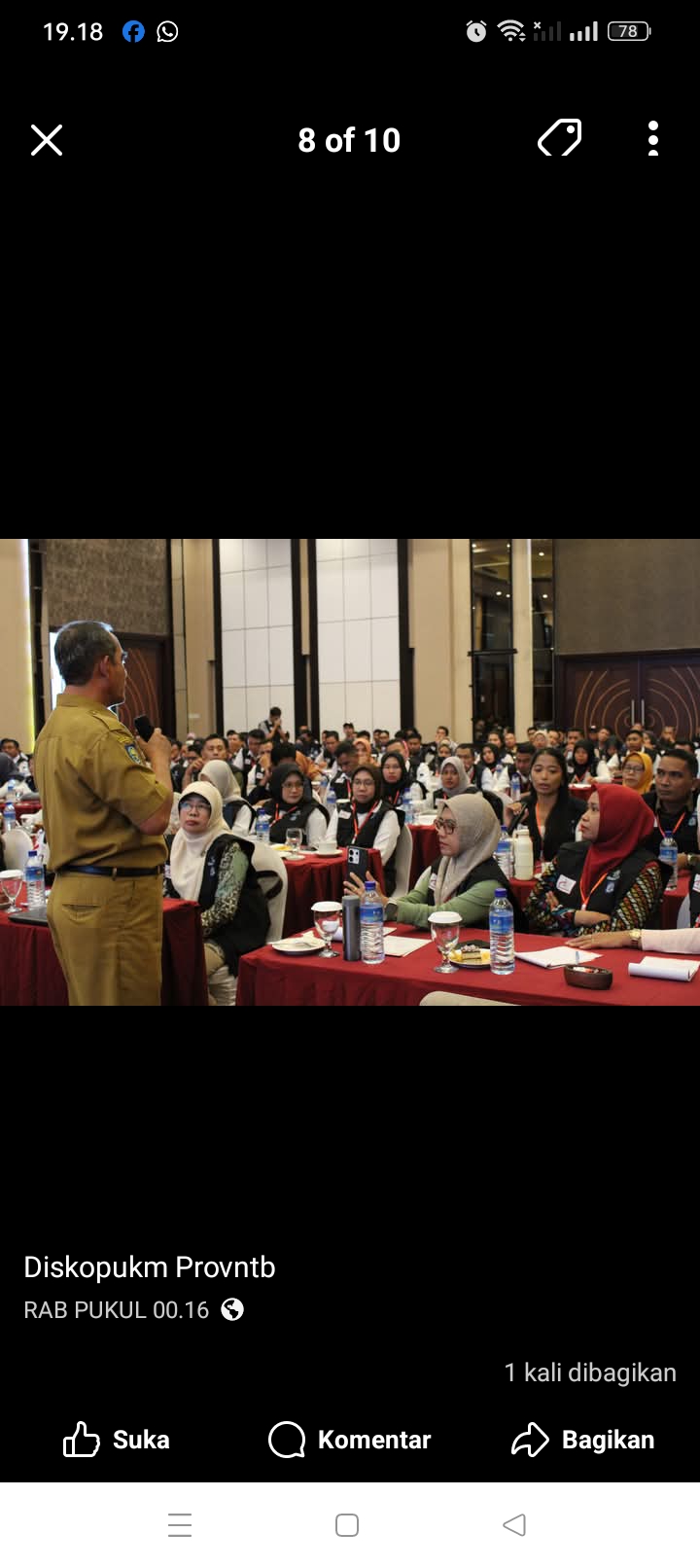 Pemerintah Provinsi NTB, melalui Dinas Koperasi UKM telah melakukan persiapan maraton demi percepatan progres pembentukan KDKMP.