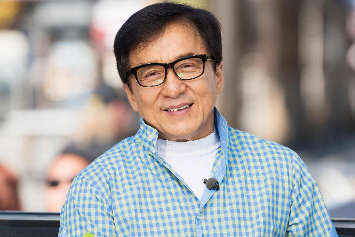 UNIVERSAL CITY, CA - OCTOBER 05: Jackie Chan visits