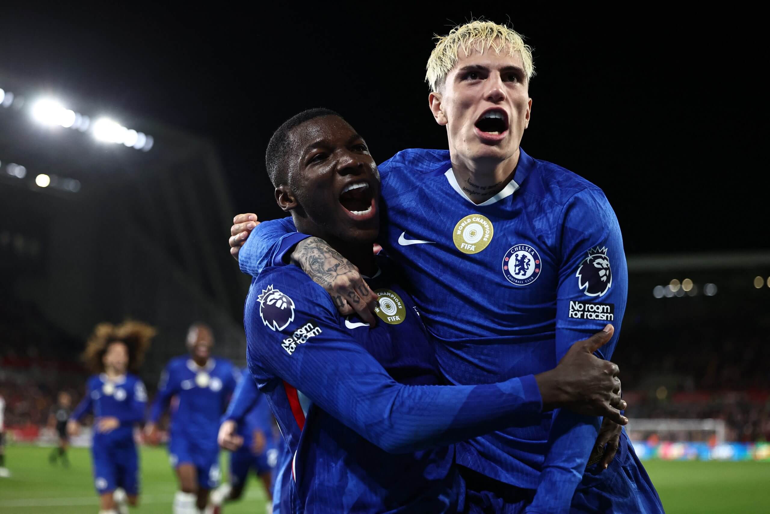 Garnacho Usai memberi 2 assist untuk kemenangan 3-0 Chelsea atas Wolverhampton beberapa hari lalu.