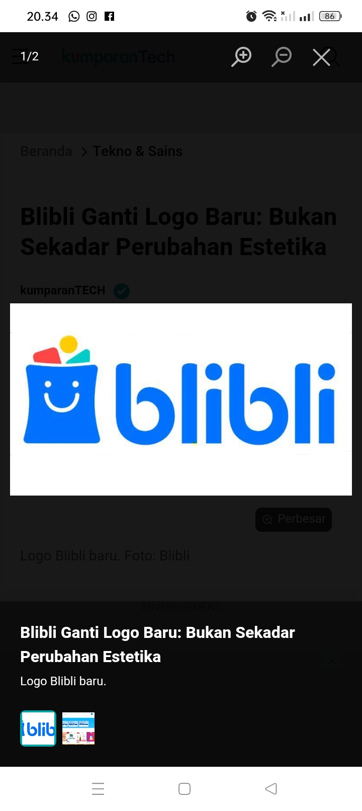 Perusahaan Blibli melaporkan telah melakukan penyesuaian organisasi yang berdampak pada pemutusan hubungan kerja (PHK) 270 karyawan.
