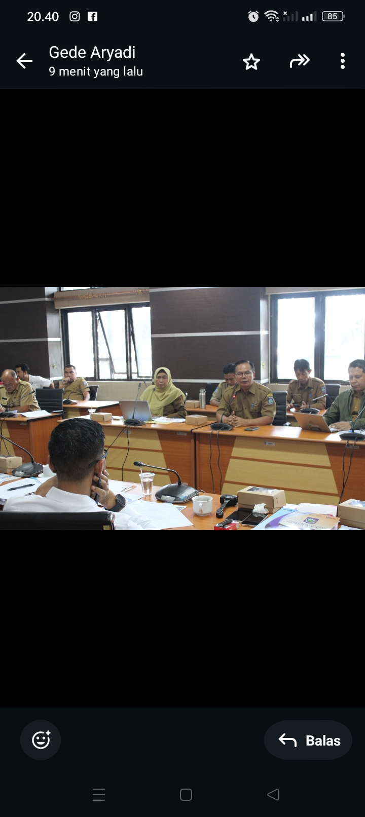 Kepala BRIDA NTB memaparkan berbagai capaian riset dan inovasi yang telah dihasilkan sepanjang tahun 2025.