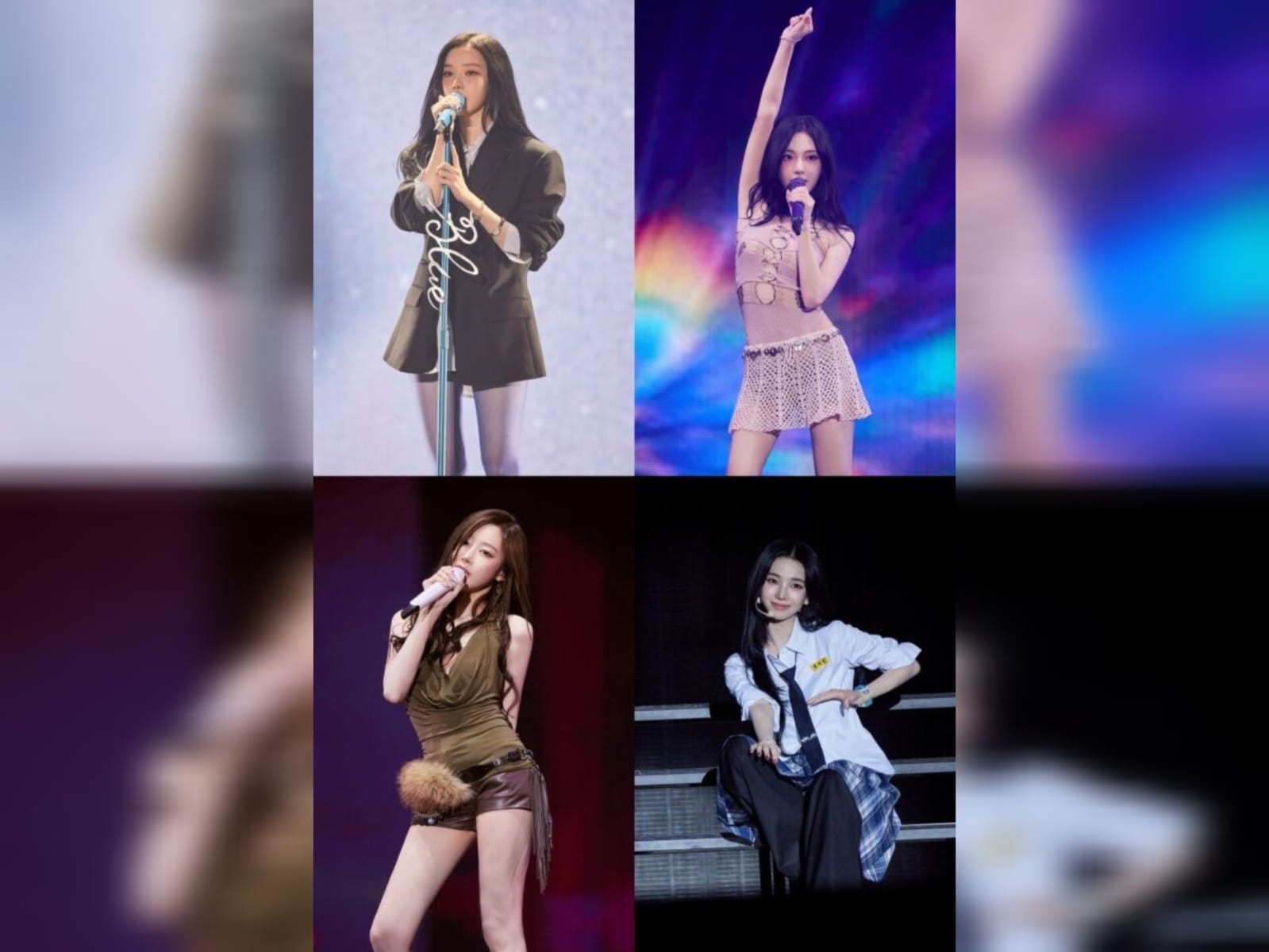 Member girl group aespa; Winter, Ningning, Giselle dan Karina.