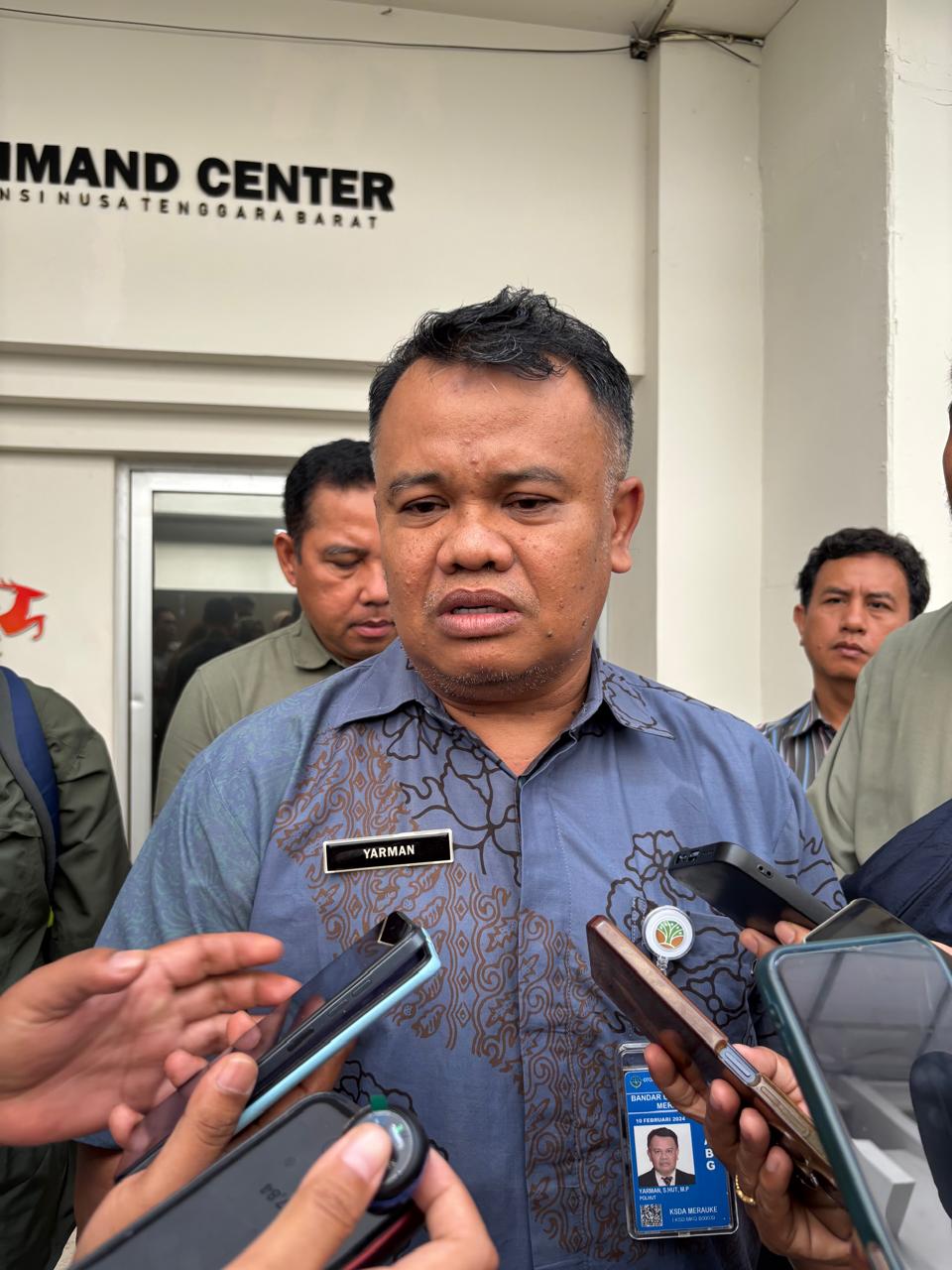 Kepala Balai TNGR Yarman.