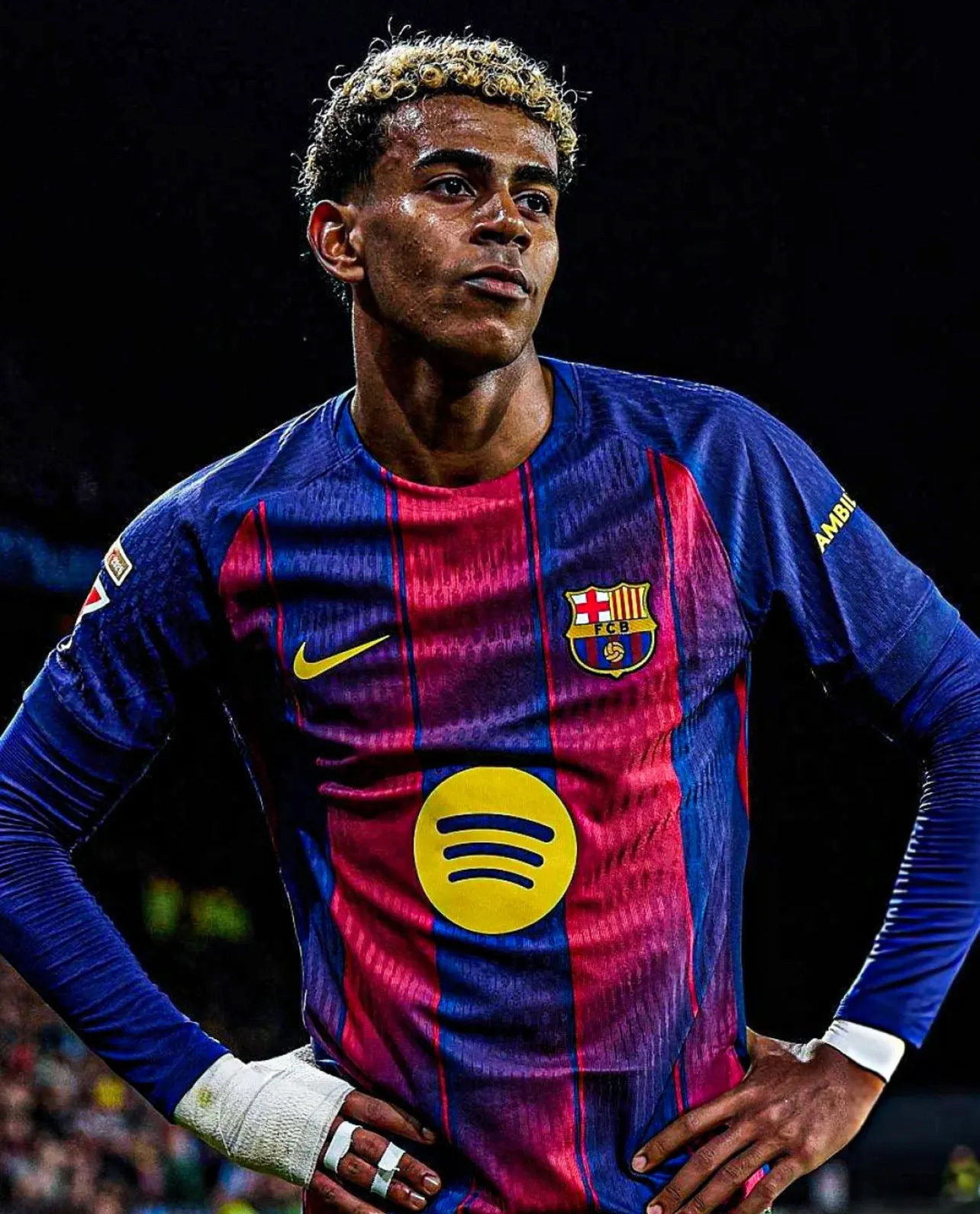 Cucurella bercanda soal absennya Yamal di Timnas Spanyol dan berharap wonderkid Barcelona itu segera pulih dari cedera pubalgia.