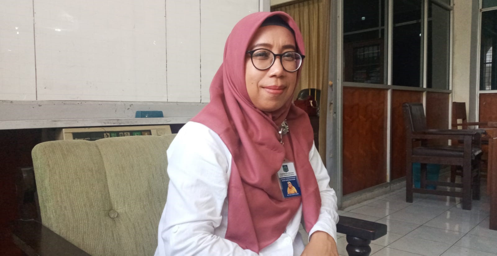 Kabid Pembinaan Pendidikan Khusus Dikbud NTB Eva Sofia Sari