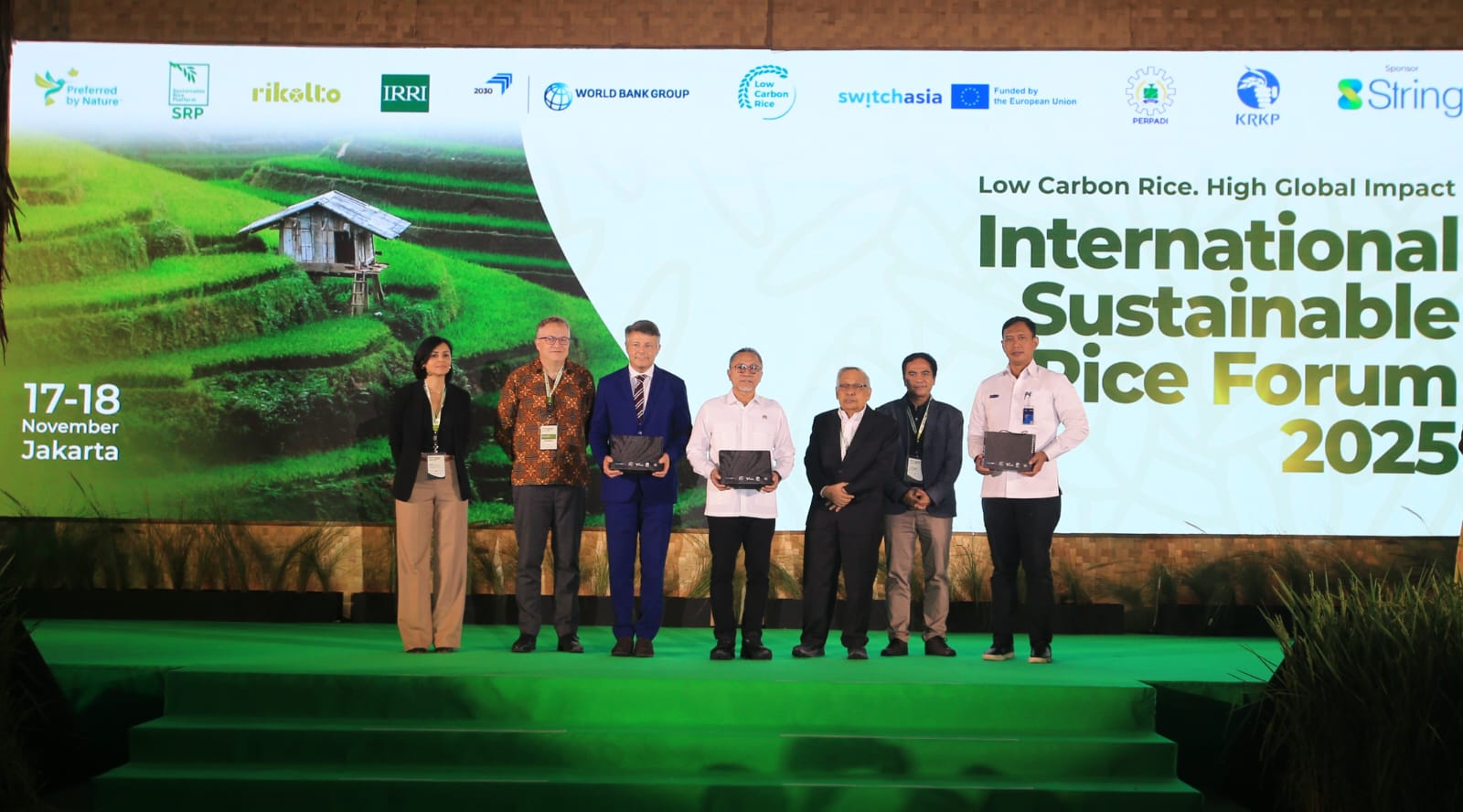 Indonesia Pimpin Transformasi Pertanian Global: International Sustainable Rice Forum 2025 Dorong Beras Rendah Karbon