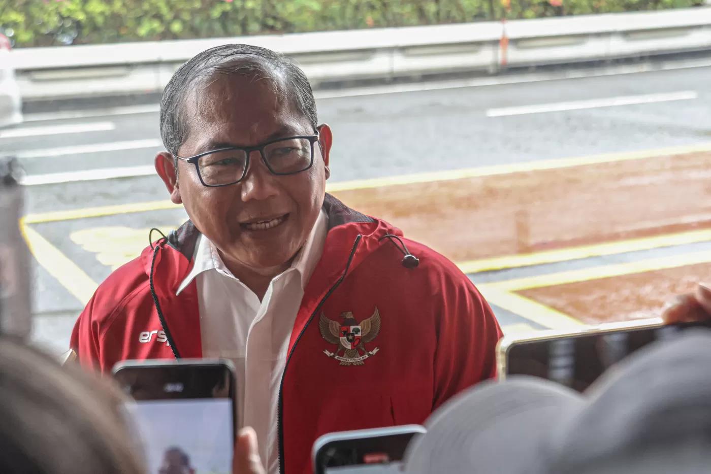 Manajer Timnas Indonesia Sumardji. (Jawa Pos)