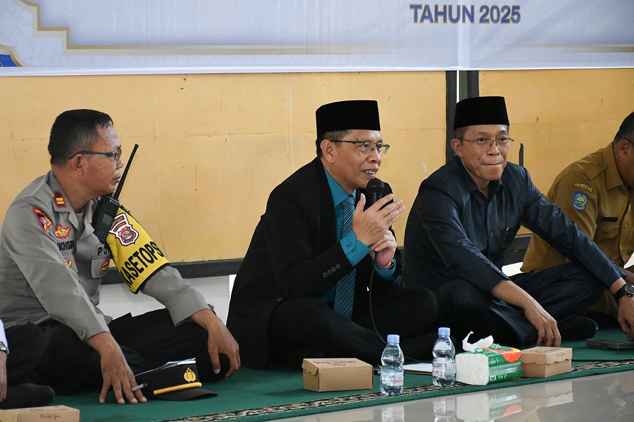 wakil bupati lotim Moh Edwin Hadiwijaya saat memimpin rapat persiapan MTQ Tingkat Kabupaten Lombok Timur