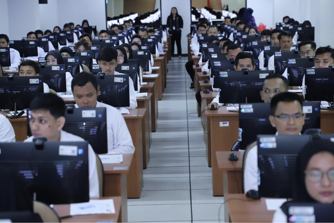 Suasana Seleksi Kompetensi PPPK Kementerian PANRB di Kantor BKN Pusat, Jakarta. (ist)