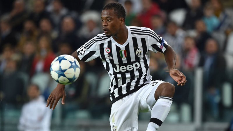 Patrice Evra saat berseragam Juventus.