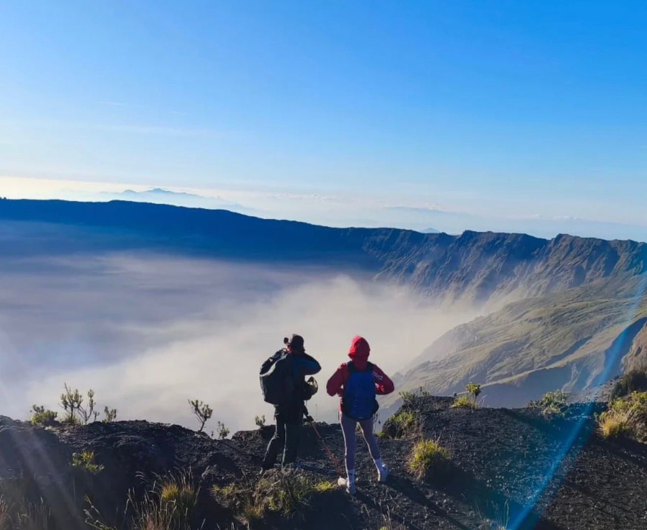 FAVORIT PENDAKI: Gunung Tambora selain menjadi destinasi wisata alam unggulan, juga memiliki nilai geologi internasional yang tinggi.