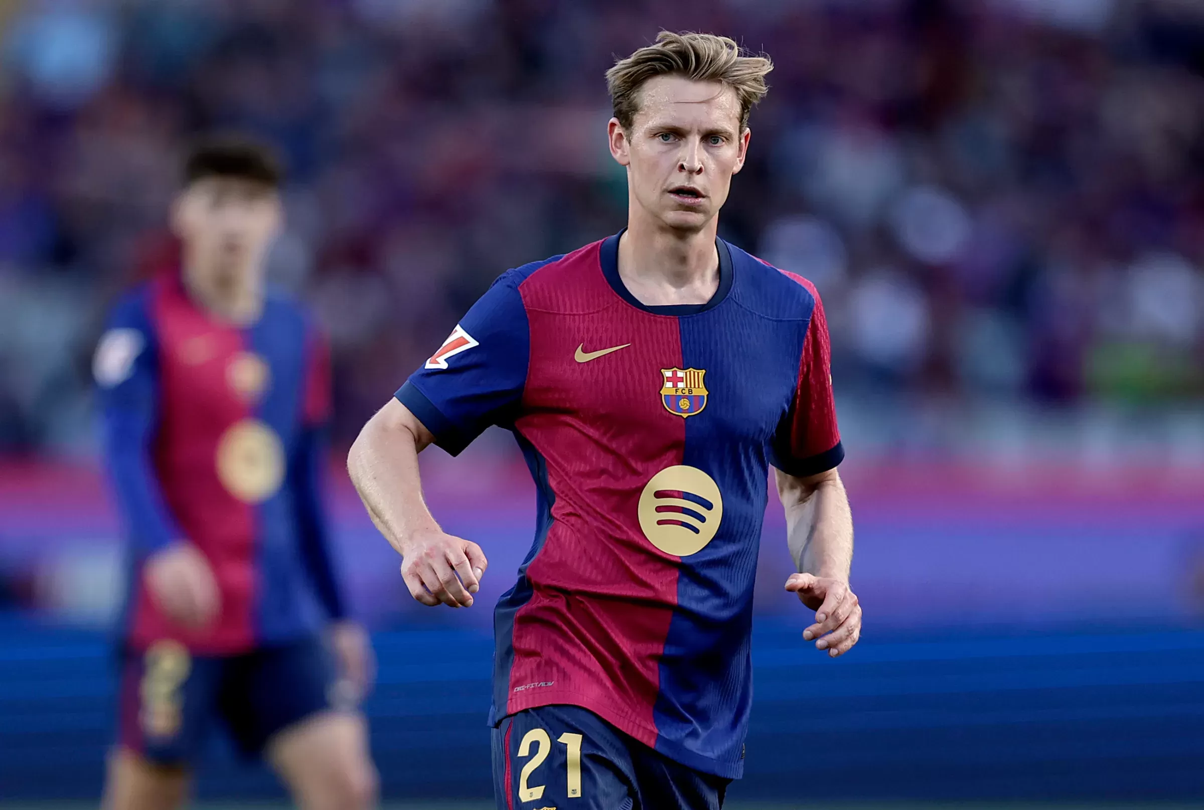 Frenkie de Jong perpanjang kontrak hingga 2029 dan bantah anggapan harus ke Premier League untuk buktikan kualitasnya di Barca.