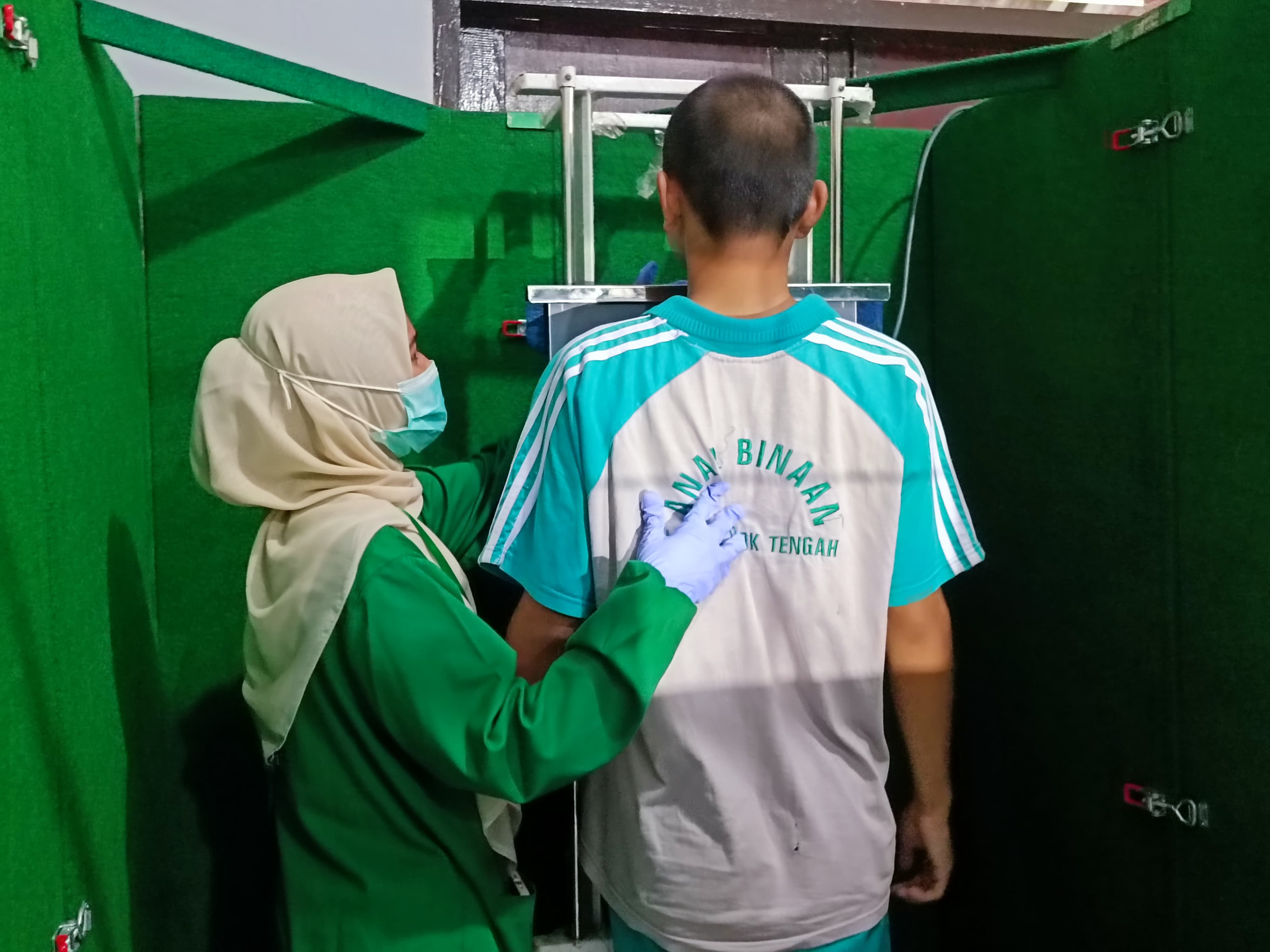 anak binaan LPKA Kelas II A Lombok Tengah ikuti skrinning TBC