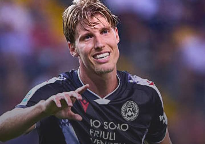 Thomas Kristensen, pemain belakang Udinese yang diminati AC Milan.