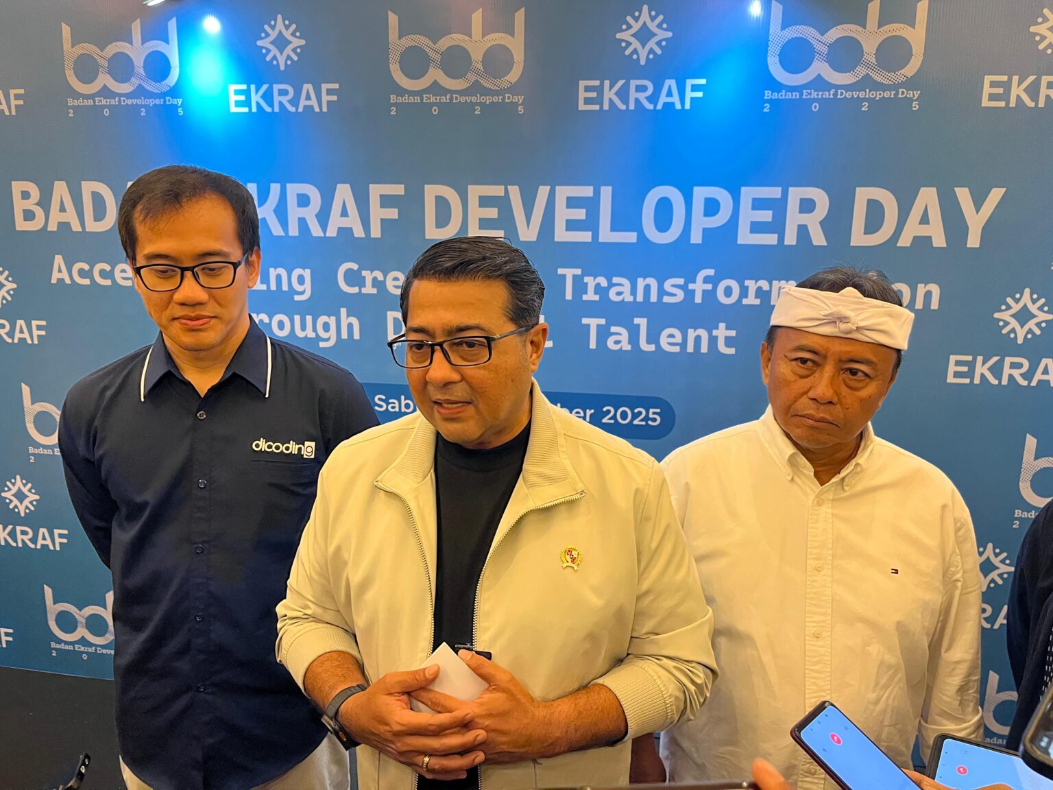 Menteri ekraf riefky soroti peluang ekonomi digital tak terbatas bagi generasi muda indonesia