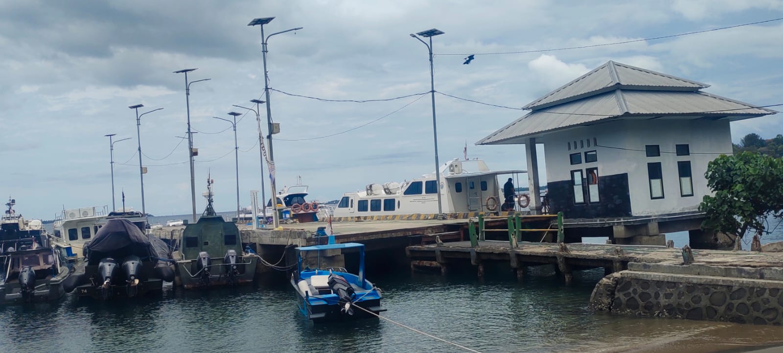 BELUM SERAH TERIMA: Aset Pelabuhan Teluk Nare hingga saat ini masih berstatus milik pemerintah pusat