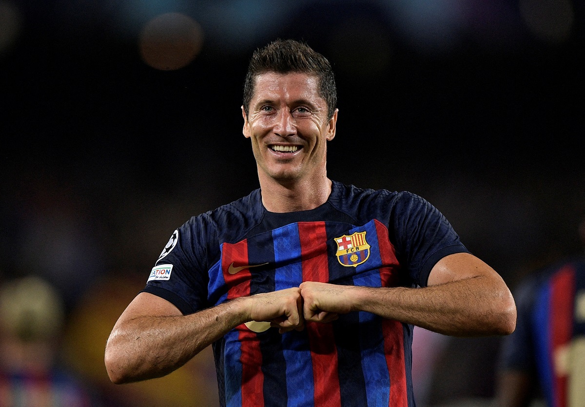 Robert Lewandowski yang diminati AC Milan. (Istimewa) 
