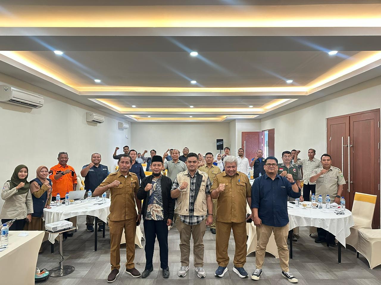 Forum Pengurangan Risiko Bencana (FPRB) Kabupaten Sumbawa digelar di Hotel Grand Samota, Selasa (25/11).