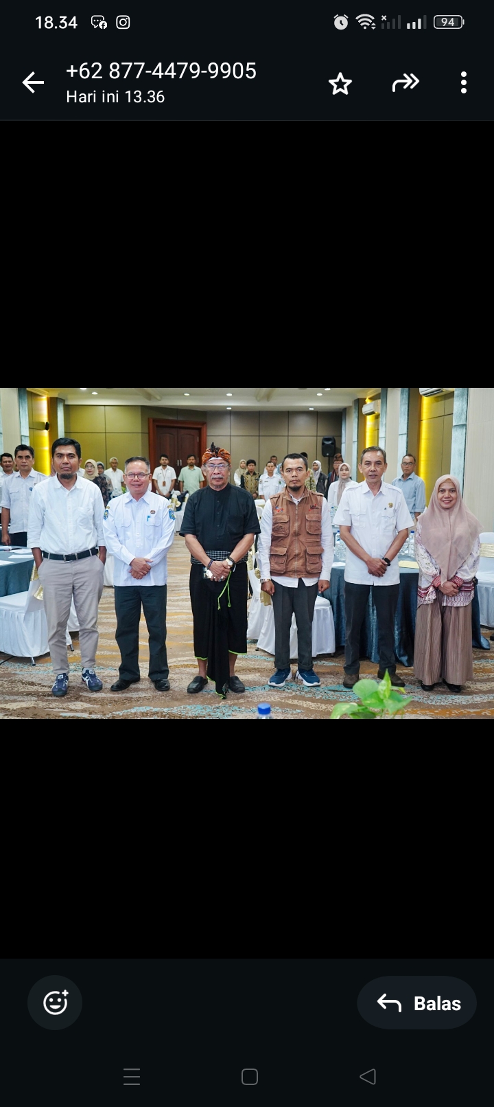 Temu Mitra Riset Bidang Sosial dan Kependudukan Tahun 2025 di Hotel Lombok Raya Mataram, Rabu (26/11).