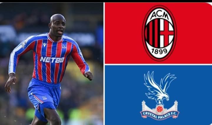 Jean Philippe Mateta, striker Crystal Palace yang dikaitkan dengan AC Milan.