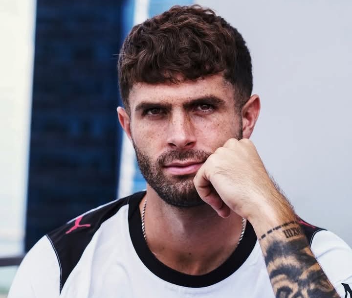 Christian Pulisic, striker andalan AC Milan yang harus menepi karena cedera.