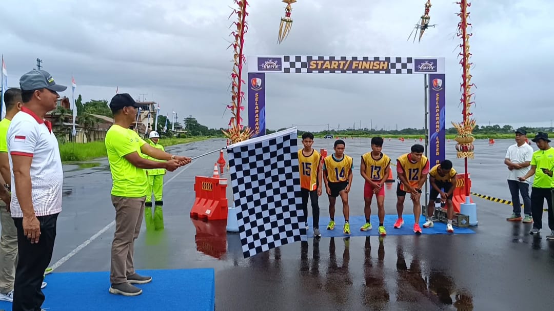 DIBUKA: Selaparang MPI Laser Run 2025 di Apron Ex-Bandara Selaparang, Kota Mataram dimulai Sabtu (29/11).