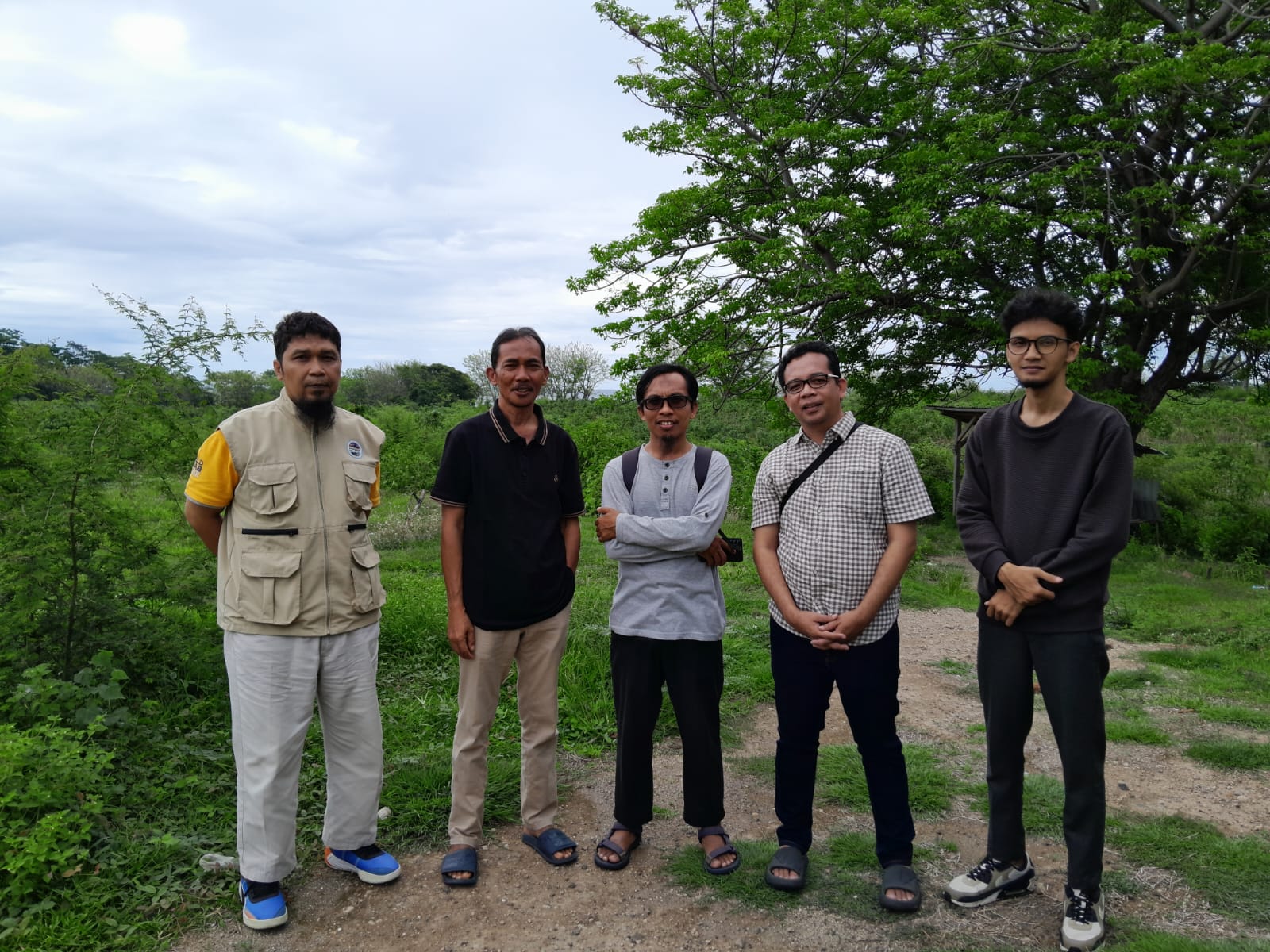 SEDANG LELANG: Di sinilah lokasi bangunan sekolah rakyat di Lombok Utara. Lokasinya ada di Desa Gumantar, Kecamatan Kayangan