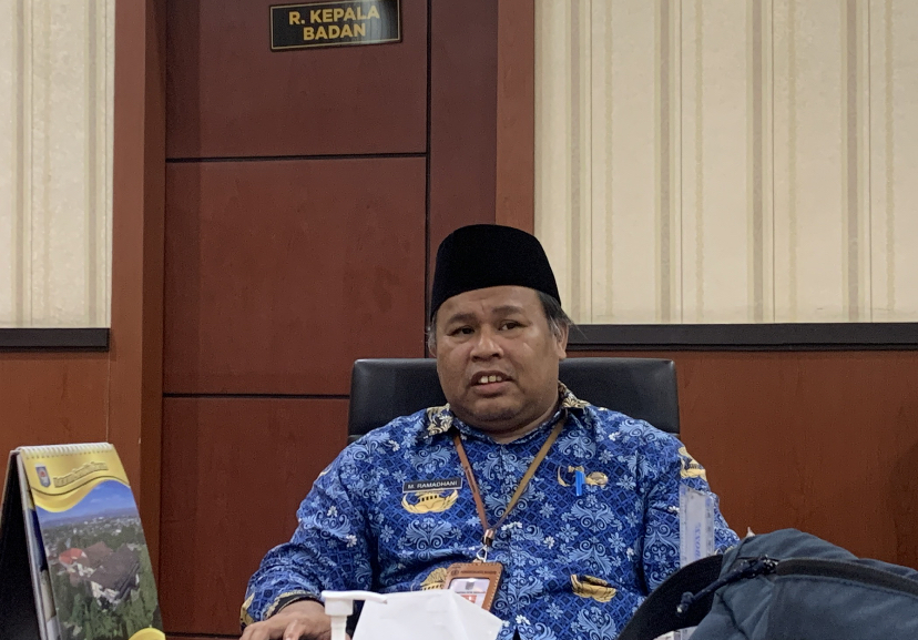 Plt Kepala Bappeda Kota Mataram M.Ramadhani.