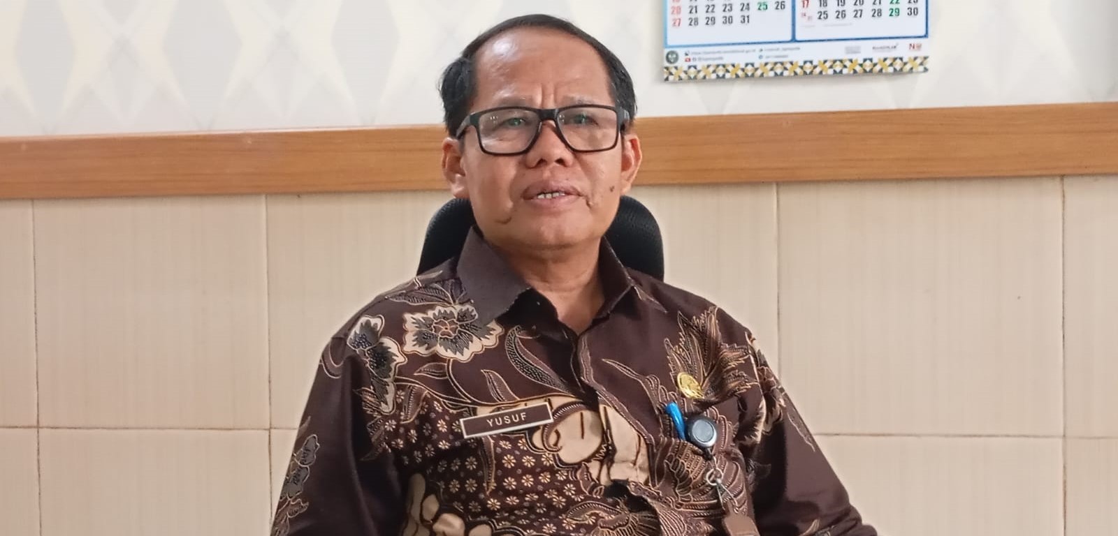 Kepala Disdik Kota Mataram Yusuf