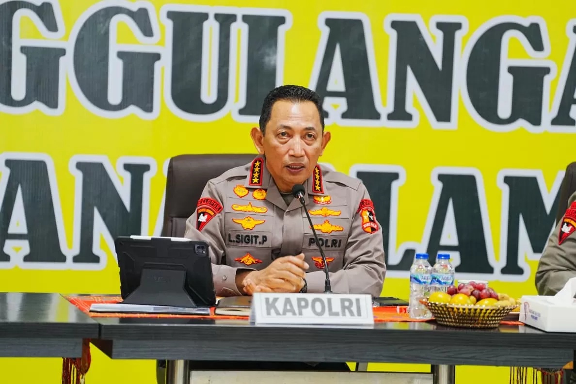 Kapolri Listyo Sigit Prabowo. (Humas Polri)